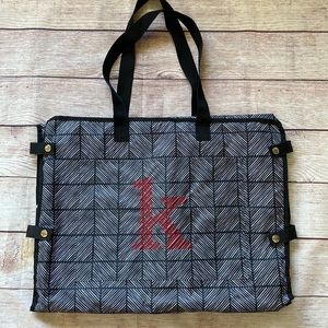 {NWT} •Thirty One• Well Suited Garment Tote